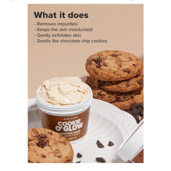 I Dew Care Cookie O' Glow Face Mask - Picture 2 of 9